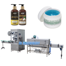 JB-TB200 Automatic shampoo cream lotion shrink sleeve labeling machine bottle sleeve labeler